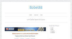 Desktop Screenshot of bobet88.com